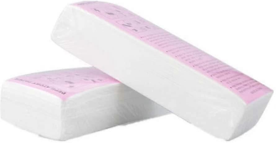 100 stykker profesjonell hårfjerning voks strimler for hårfjerning