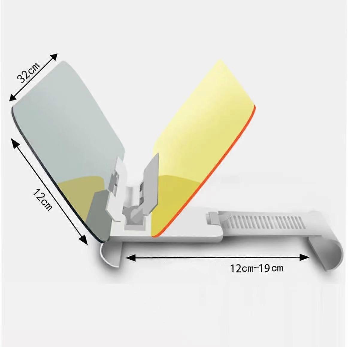 Car sun visor, day and night anti glare sun visor, two in one car sun and UV shield, glare free anti glare sun visor, driving mirror goggles