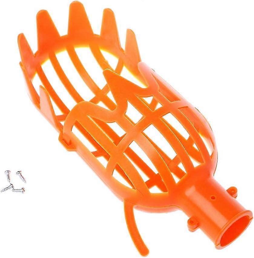 Orange High Altitude Plastic Fruit Picker for Easy Fruit Picking