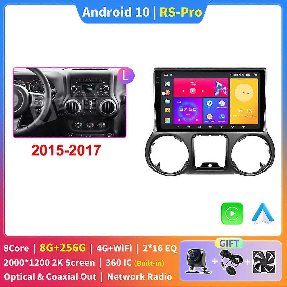 EKIY 2K Schermo CarPlay Autoradio Per Jeep Wrangler 3 JK 2011-2018 Android Auto Multimedia GPS Player Autoradio Navi Stereo 4G DSP