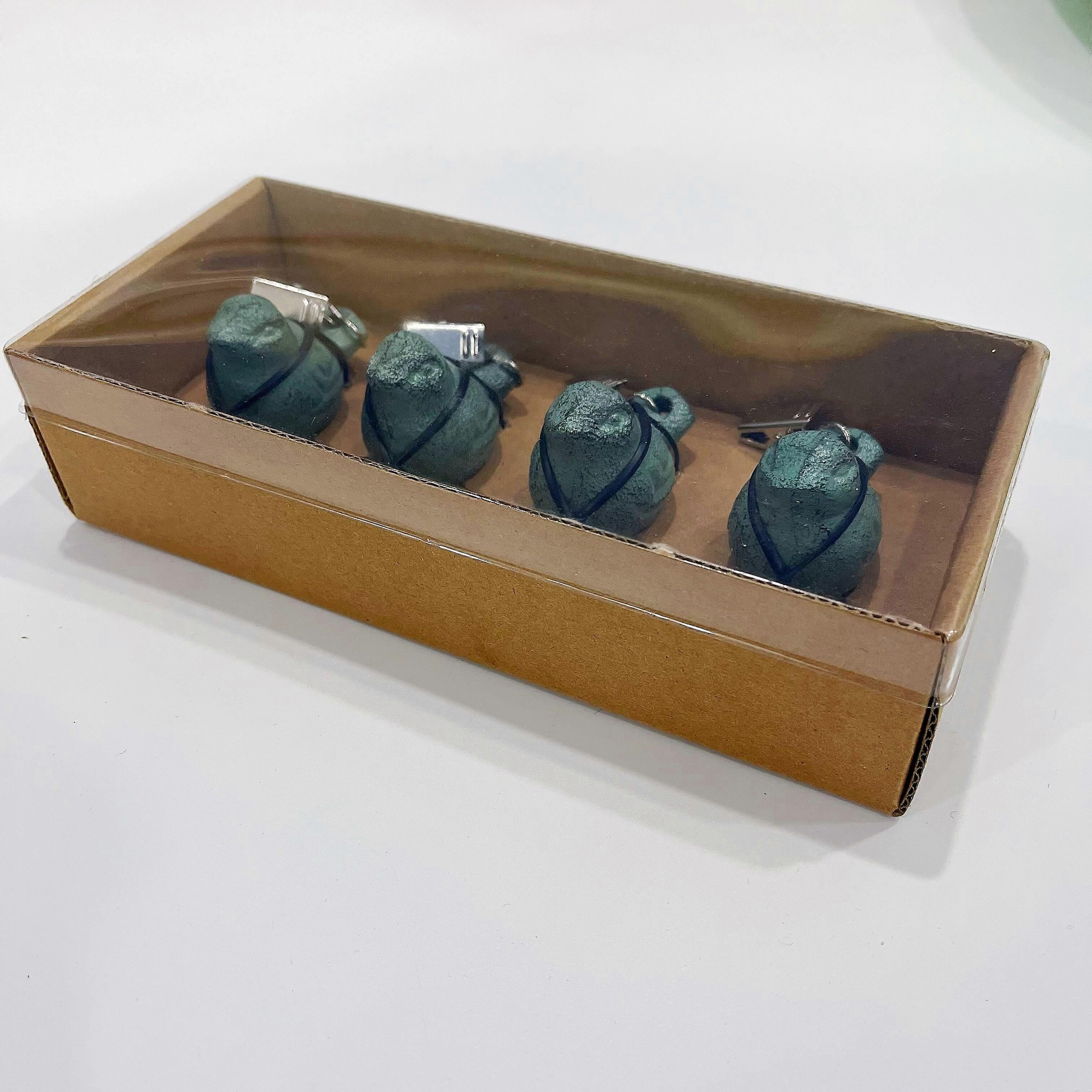 4pcs/Box Tablecloth Weights Clip On, Pendant Tablecloth Weights Kit With Cast Iron Antique Birds, Cloth Weights Clip For Outdoor Garden Party Picnic T