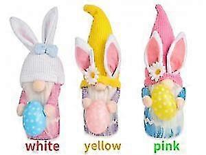 2022 New Easter Bunny Egg Stuffed Doll Gift3pcs