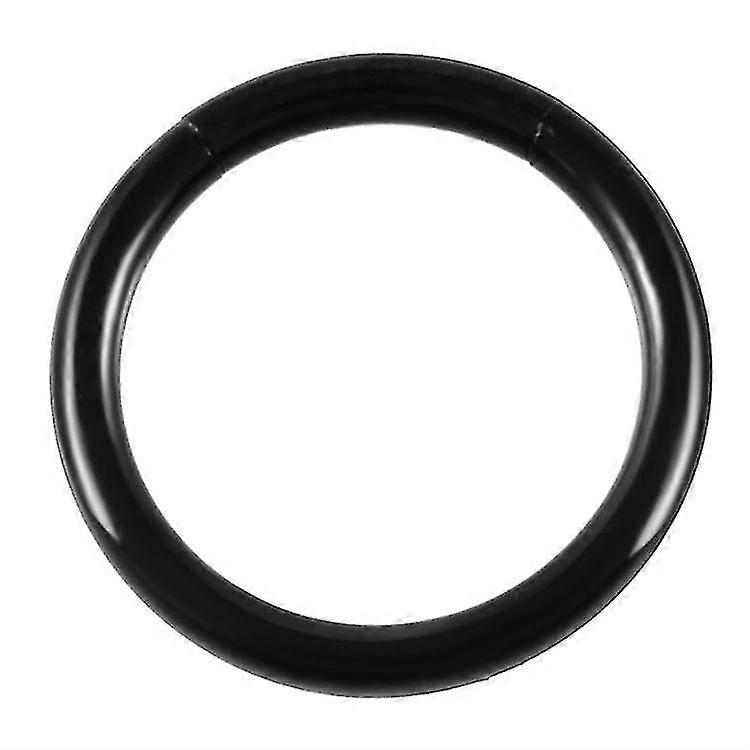 Mode 1pc 16g Stål Segment Ring Øre Piercing Næseringe Captive Næsebøjle Piercinger Klip på øreringe til Unisex Kropssmykker