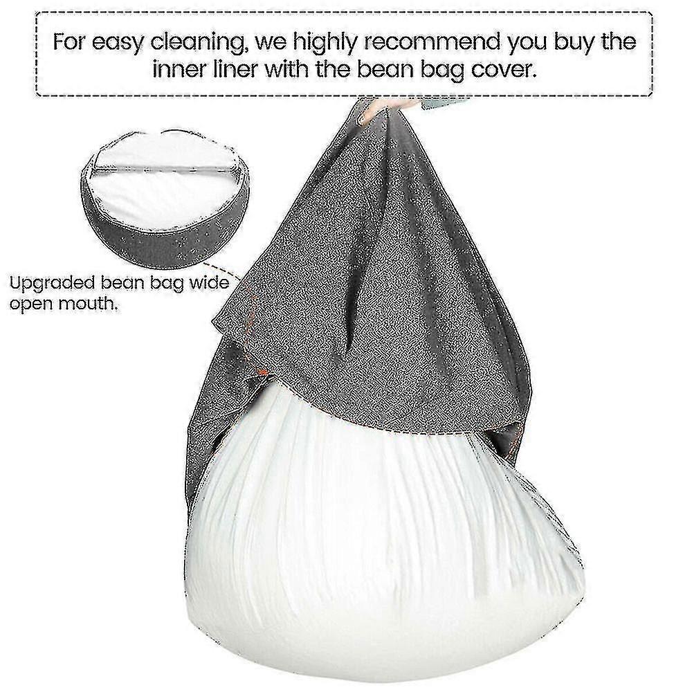Neuer Innenfutter für Sitzsack Stuhl Coer Große leicht zu reinigende Sofasitz