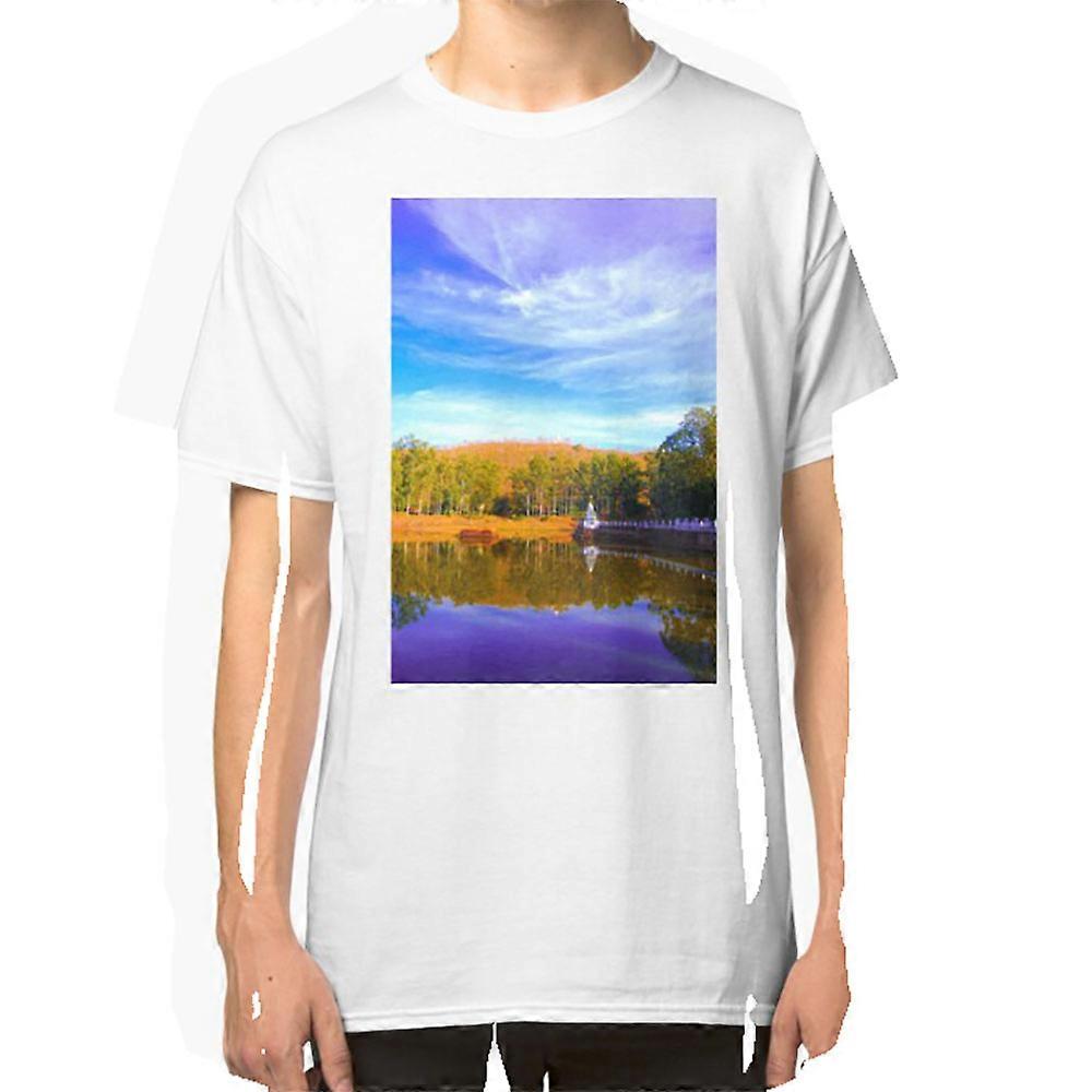 Temple Reflection - Indian Countryside T-shirt