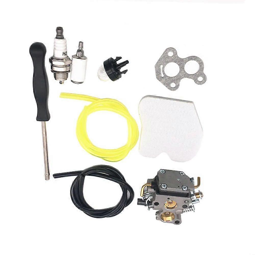 Carburetor Carb with Air Filter Fuel Line/Filter for Husqvarna 235 235E 236 236E 240 240E Chainsaw Replaces 574719402 545072601