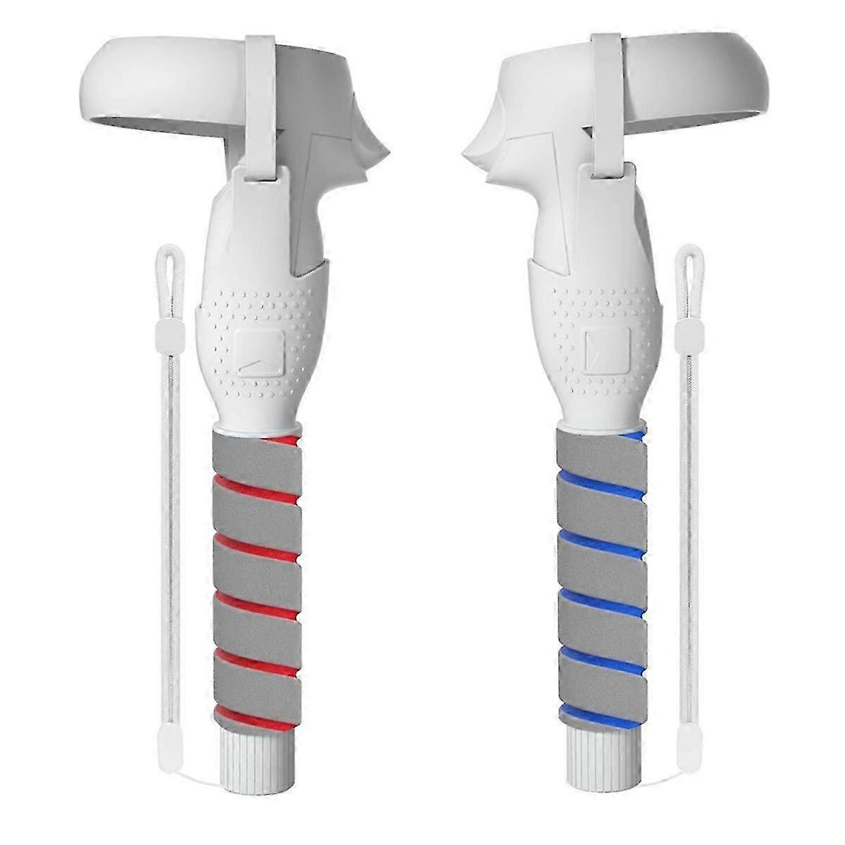 Lightsaber Game Handle Extension Grips compatible with Meta Quest2 Accessories compatible with Quest 2 Accessories