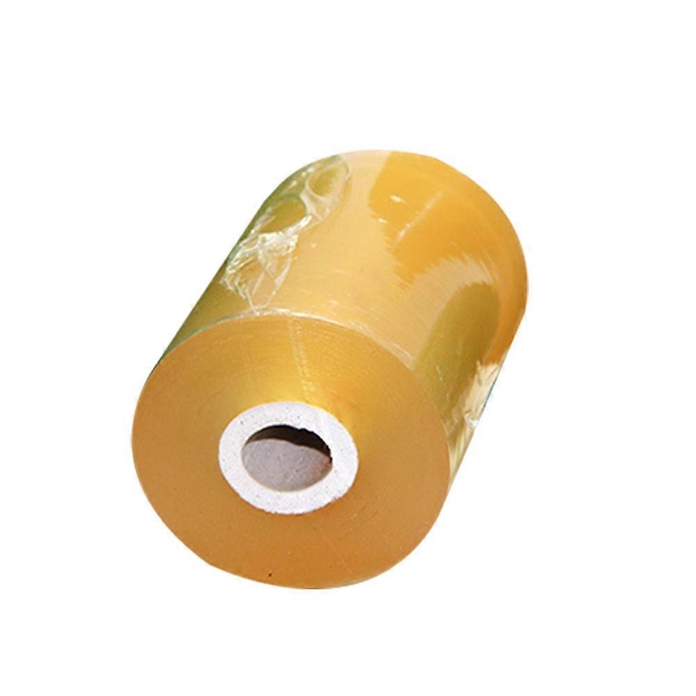 Self-adhesive Nursery Stretchable Fruit Tree Grafting Tape Garden Flower Vegetable Grafting Tapes(Yellow)