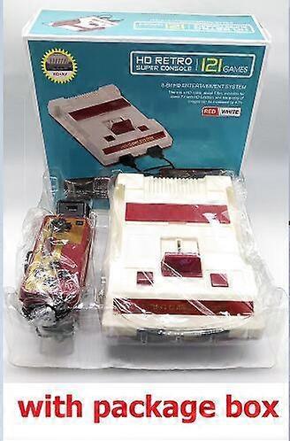 HD Retro TV Game Console For Nes 8 Bit Games Support 60 Pin Cartridge with Two Gamepads 500 in 1 Cartridge 121 Built-in Games