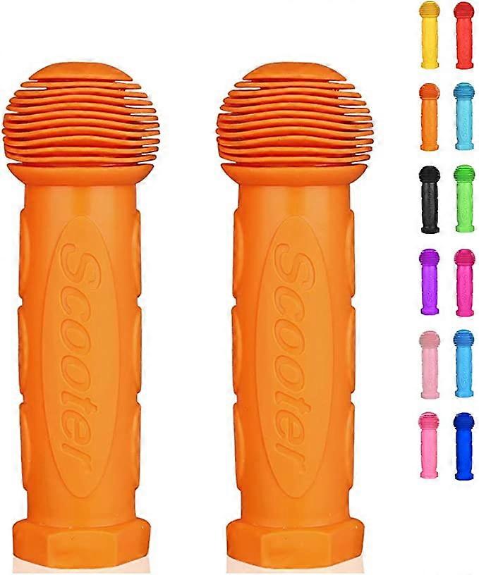 سكوتر قبضة المقود 1 زوج دراجة قبضة يصلح ل 2-3-4 عجلات كيد ركلة الدراجات البخارية ، دراجة الأطفال ، سيارة هزازة ، سكوتر الانجراف ، سكوتر سوينغ ، دفع عربة O