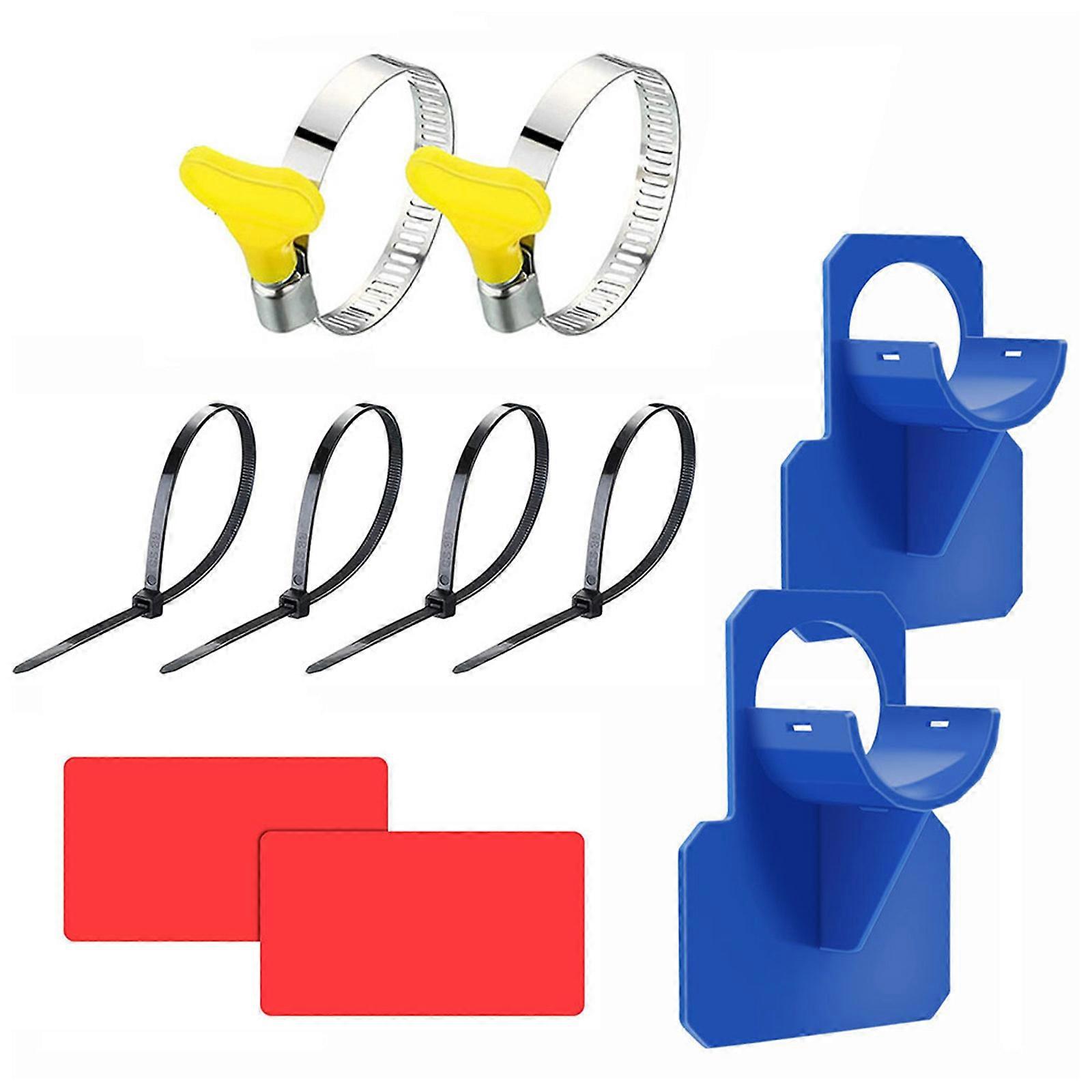 Pipe Support with Table & Cable Tie Hose Clamp for Preventing Pipes Sagging