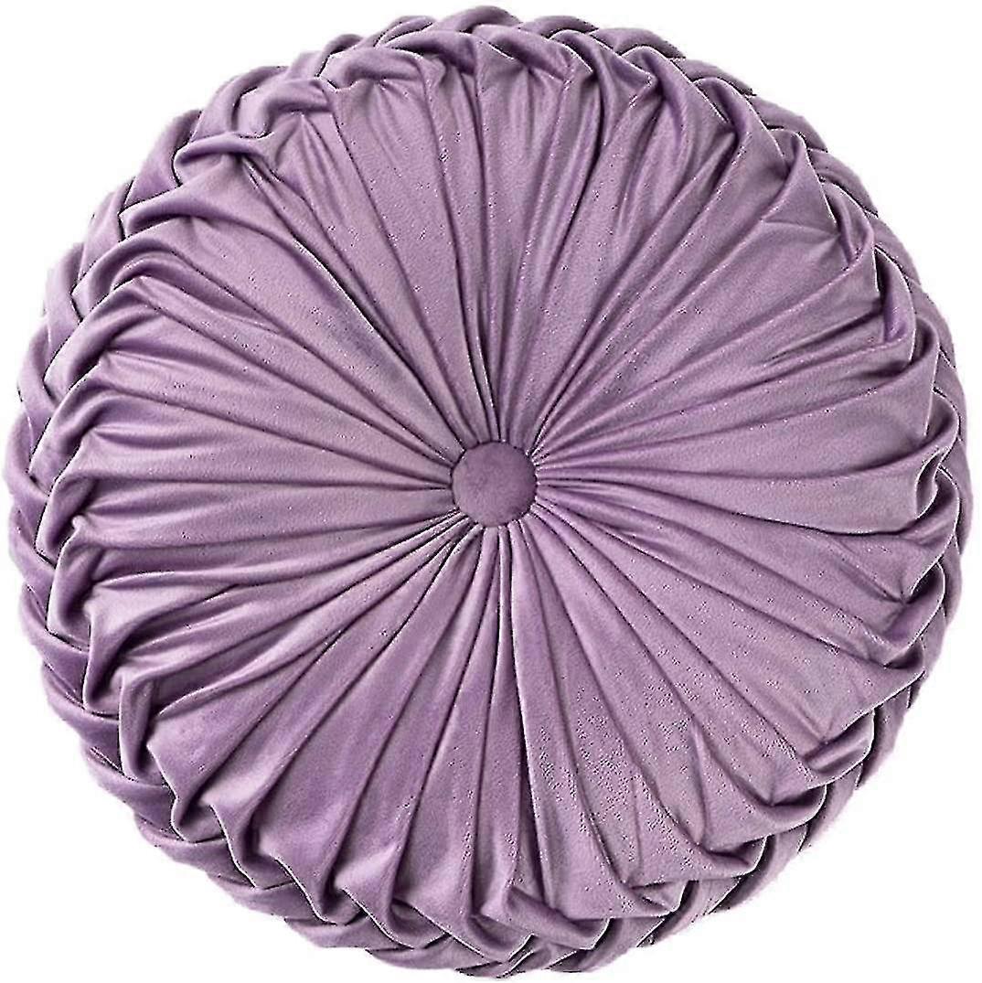 ソファの装飾的な3Dカボチャラウンドベルベットクッションソファベッドの椅子の床のためのスローピロー15 "x15"