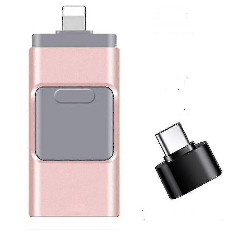 4 In1 Usb I Flash Drive Memoria Di Archiviazione Su Disco Per Iphone Ipad Pc Ios Android Tw