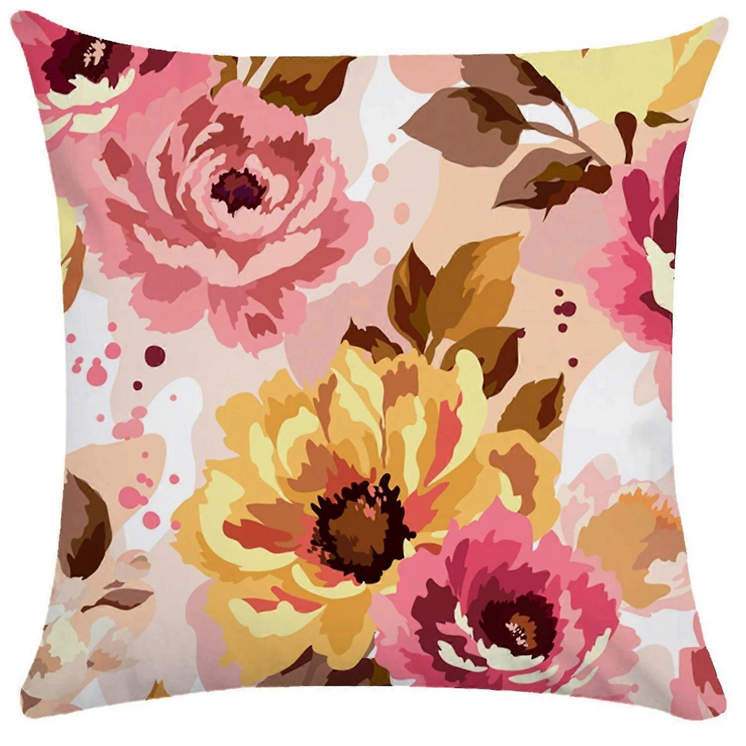 Tisk povlak na polštář Sofa Cushion Cover Design Style -290