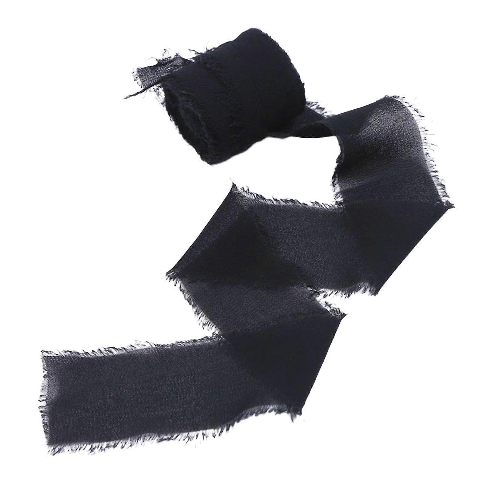 1 Roll Tulle Roll Fine Workmanship Wide Application Polyester Long Solid DIY Ribbon Spool for Gift mengxi