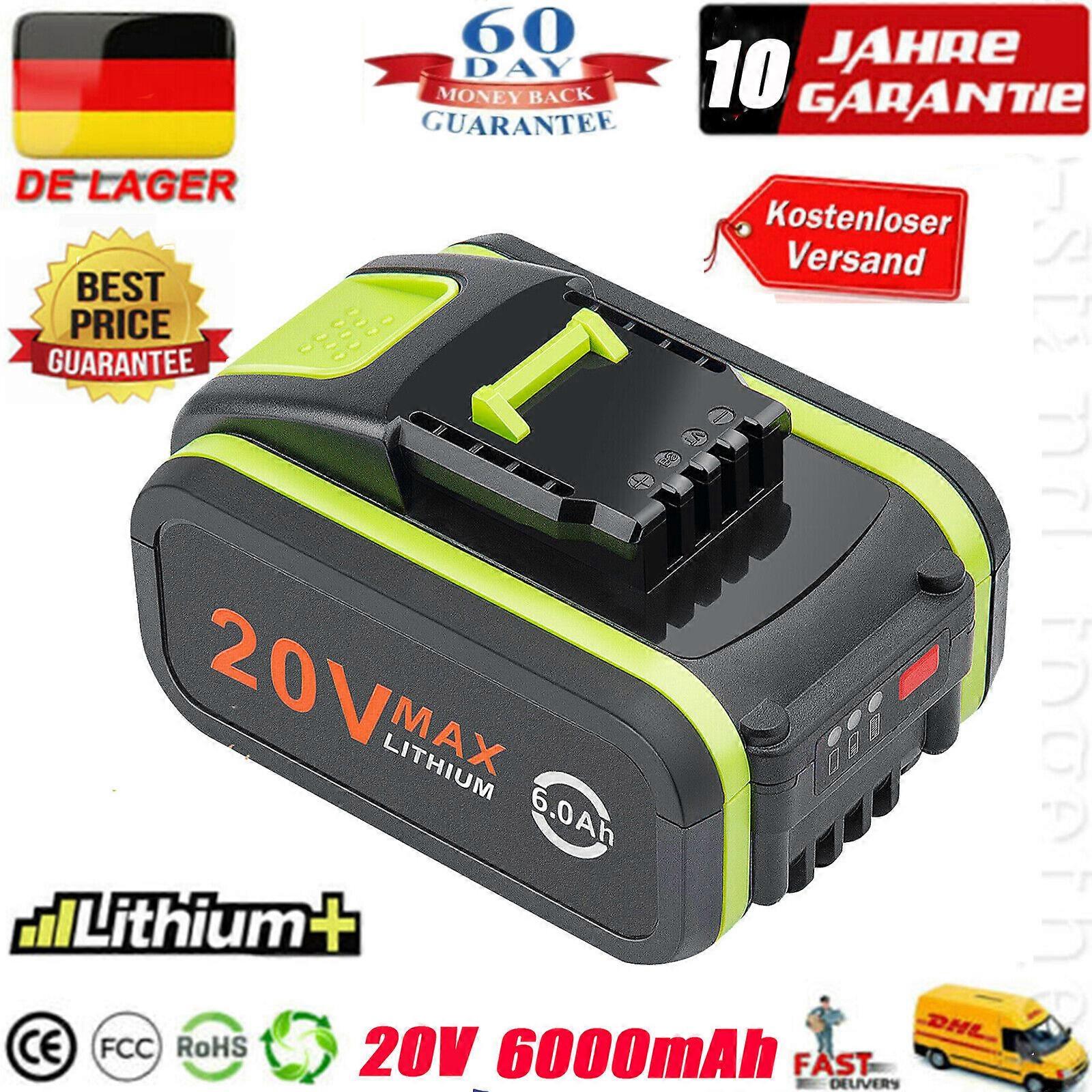 Adatto per batterie agli ioni di litio Worx 20V WA3551 WA3553 WX390