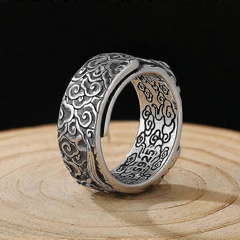 Valkyrie Ring Three-dimensional Geometry Electroplating Opening Adjustable Fashion Jewelry