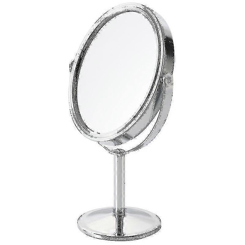 8-inch Large Double Sided 1x/10x Makeup Mirror, 360 Degree Swivel
