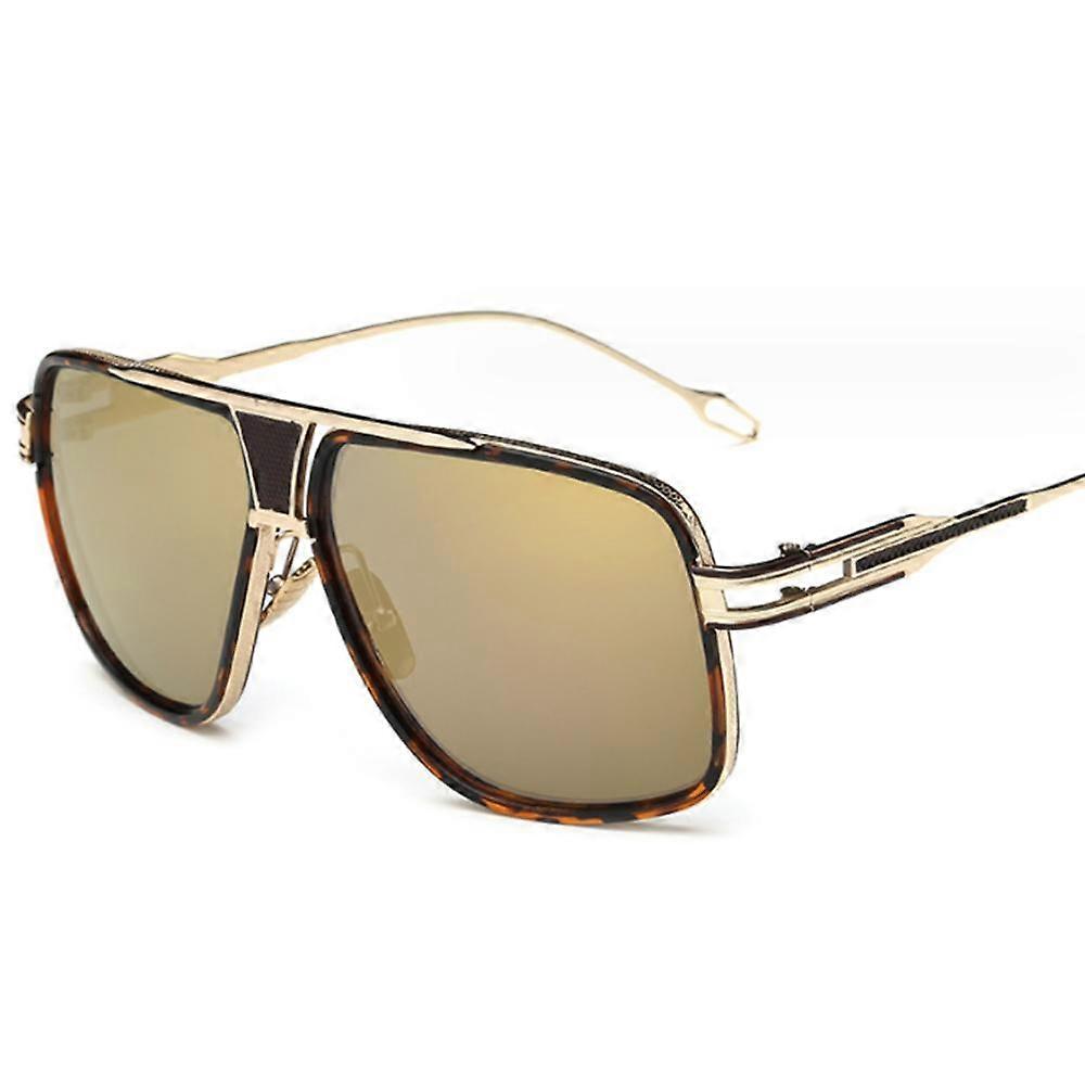 Sunglasses for Men Retro Goggle Metal Frame Classic Eyewear
