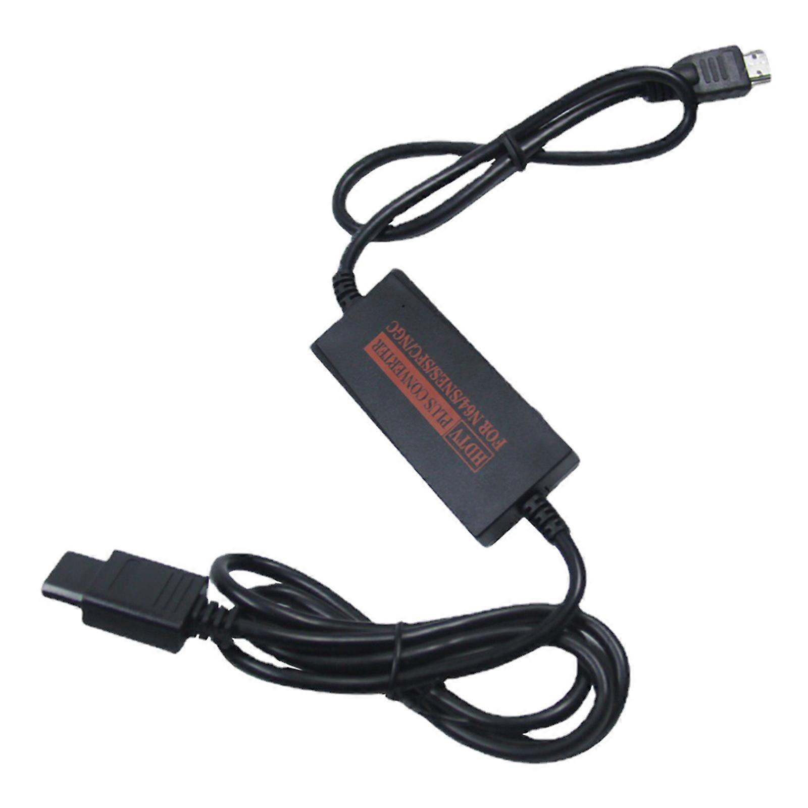 Convertitore compatibile HDMI con console di gioco Adattatore 1080P per NGC/N64/SNES/per