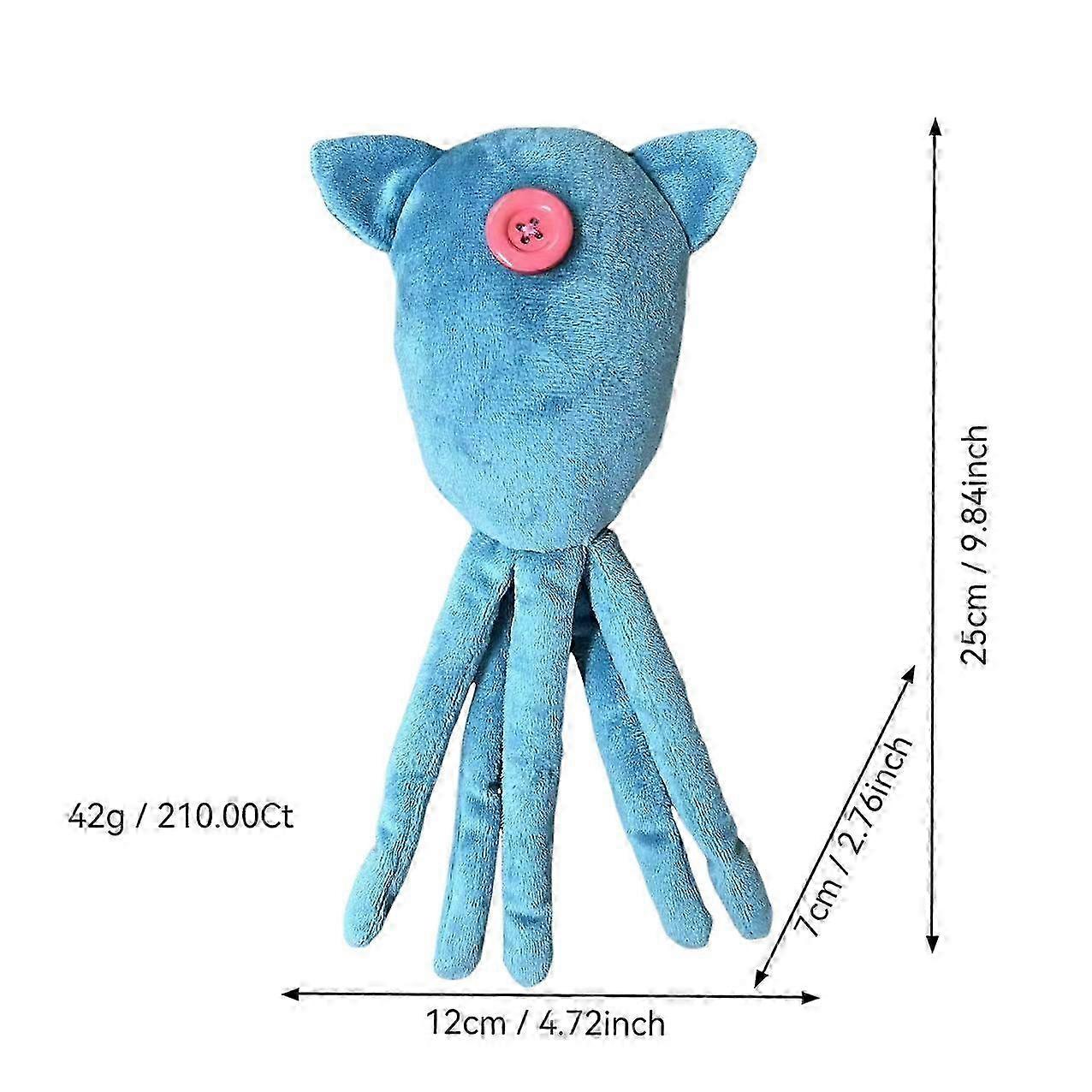 Ghost Mother Coraline Squid Caroline Squid Plush Toy