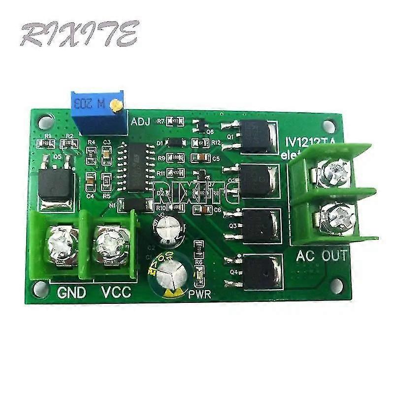 200W DC 12V To AC 12V Inverter 50Hz Square Wave Signal Generator Module 12W AC 12V To 220V Power Transformer