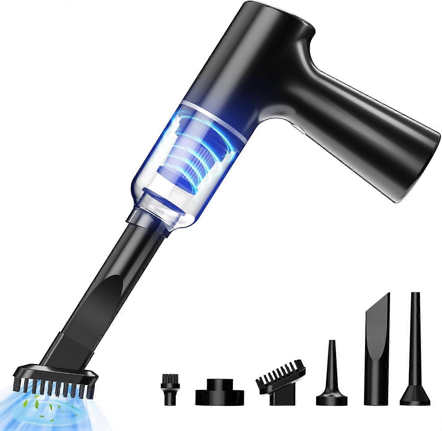 High Power Cordless Vacuum Cleaner for Cars and Homes – Lightweight, 200W, HEPA Filter, Fast Charging, 2-in-1 Design