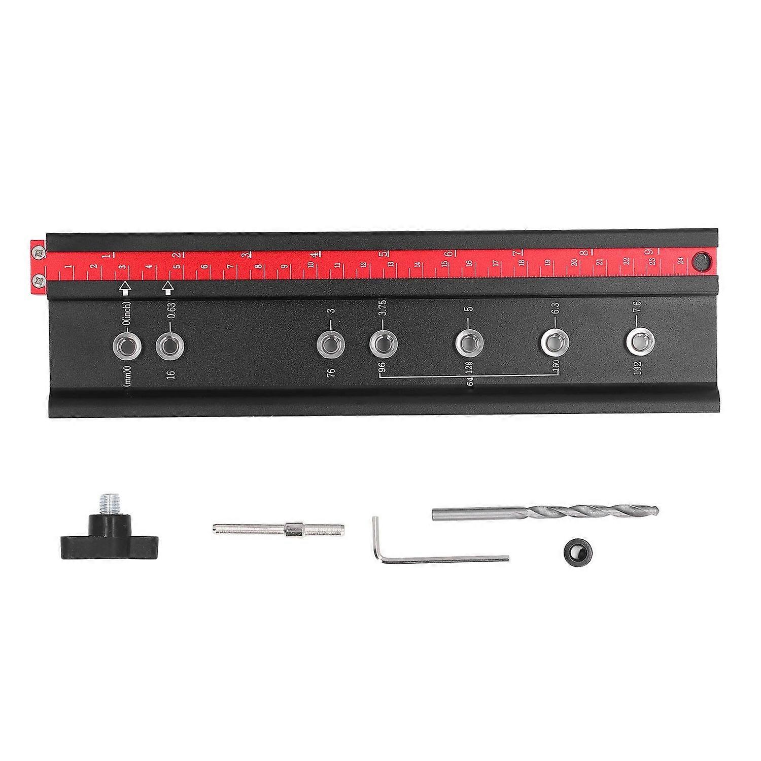 Cabinet Handle Template Tool Kitchen Door Straight Alignment Holes Drill Guide Self Centering Punch 