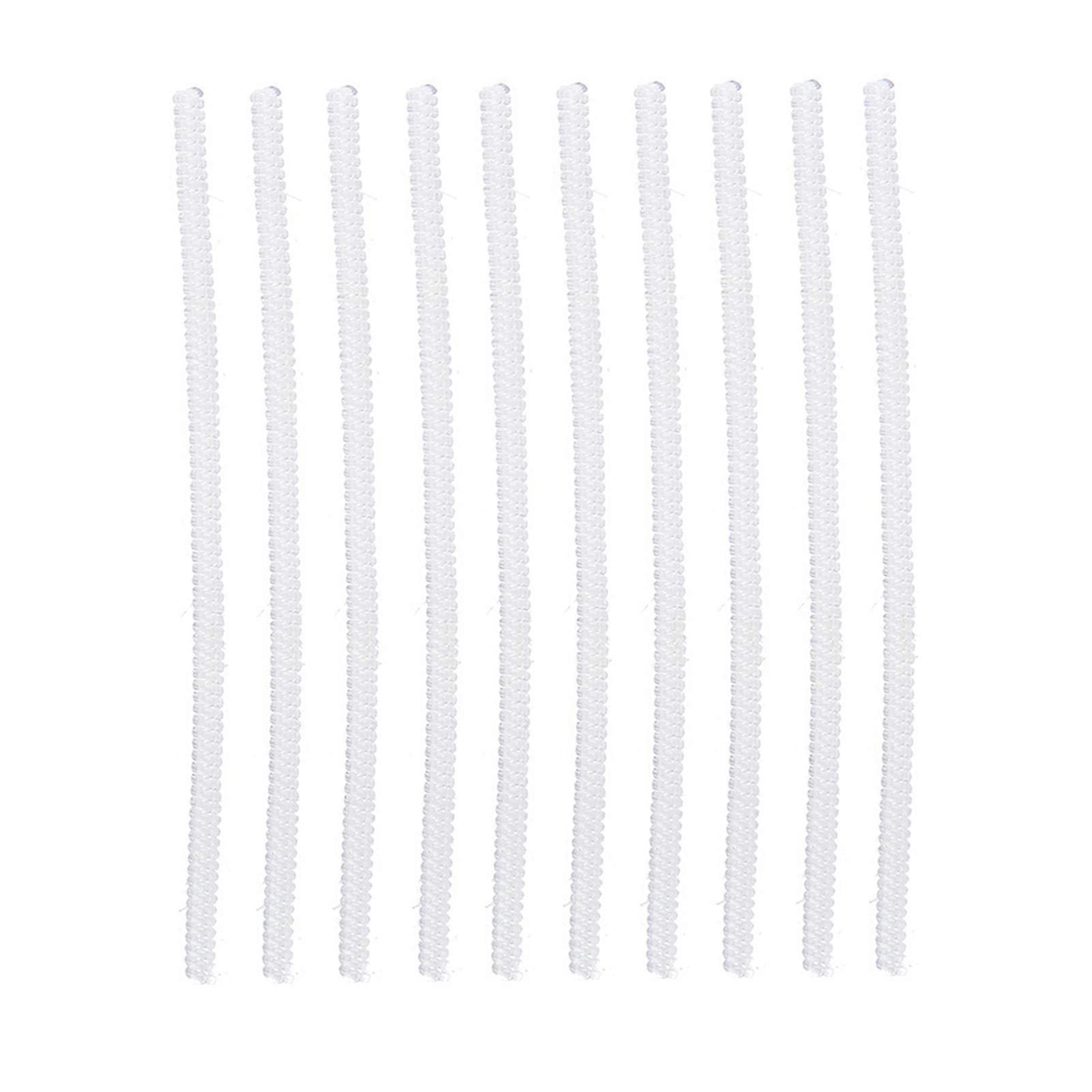 10Pcs Transparent PVC Ring Size Adjuster Guard 3.5mm Resizing Tool