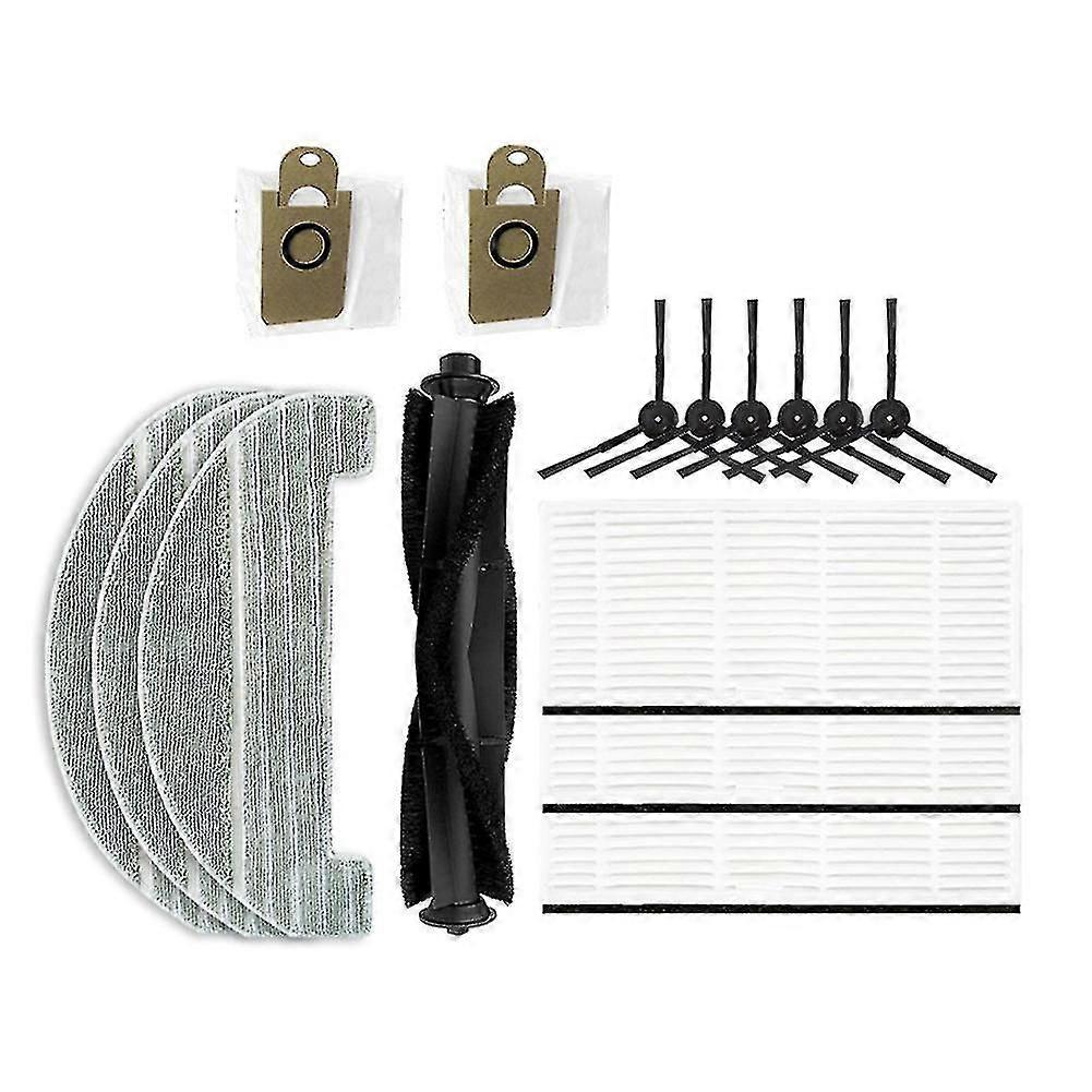 Roller Brush Side Brush Hepa Mops Robot Vacuum For Proscenic M8 Pro