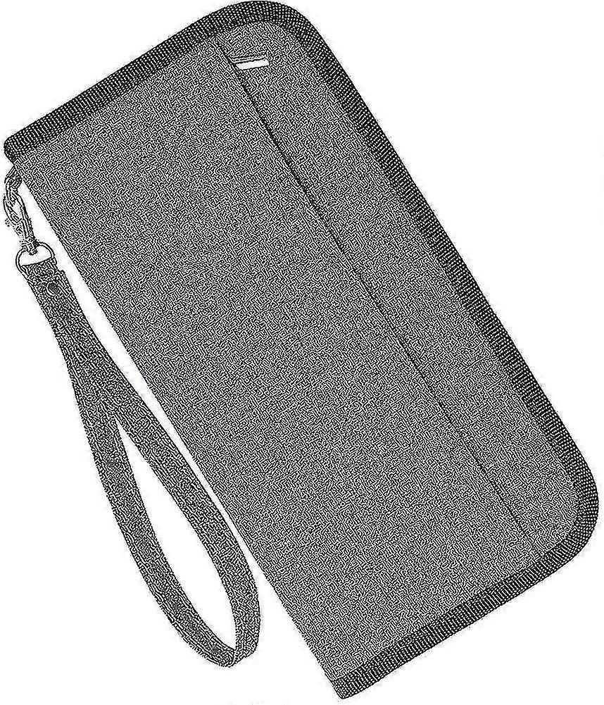 护照套。RFID 保护护照套 深灰色