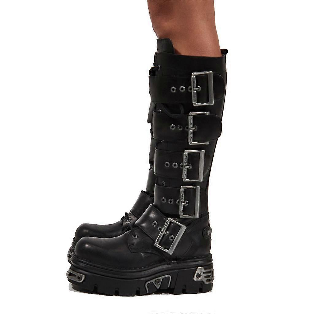 New Rock Boot Bottes métallisées