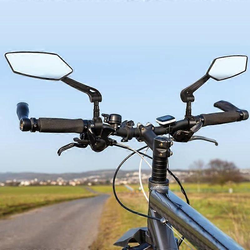 ZHOUXI - 1 Set 2pcs Bicycle Motorcycle Rearview Mirror Bike Rearview Mirror Electric Scooter Rearview Mirror
