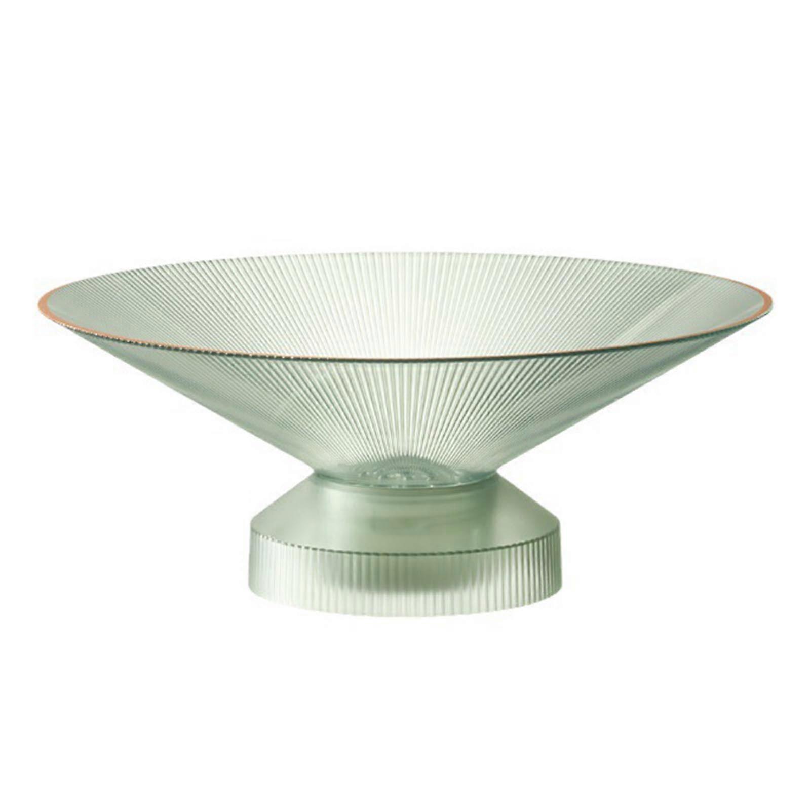 Fruit Plate Transparent Plastic Delicate Fruit Tray Serving Tray for Candy Dessert