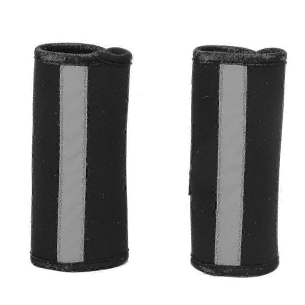 1 paire de protège-coudes pour chien, noirs, pour pattes avant