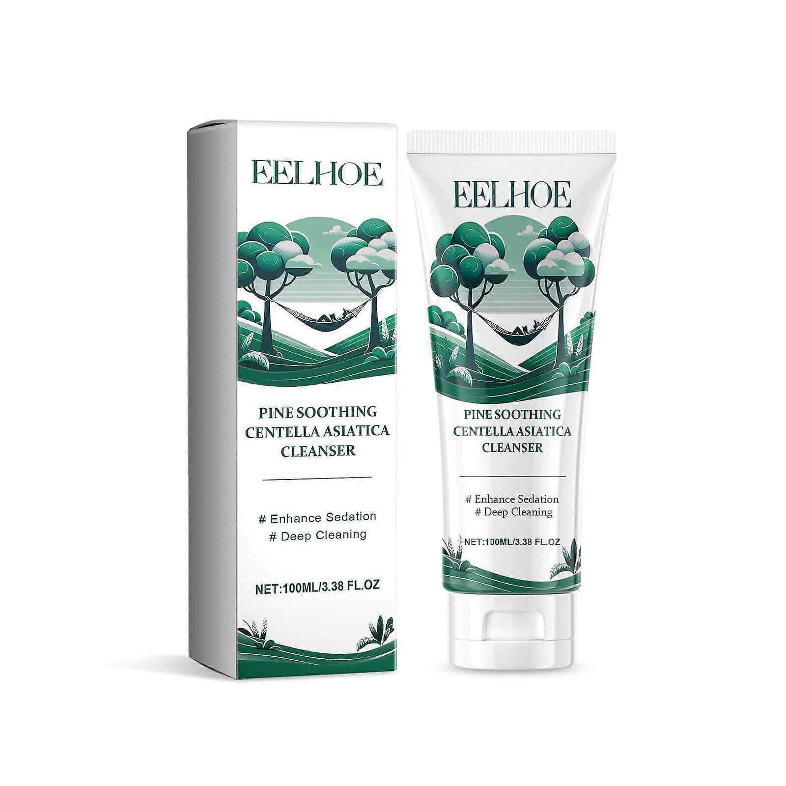 Nettoyant centella au pin d'Eelhoe nettoie en profondeur les pores, hydrate la peau en douceur, nettoyant hydratant