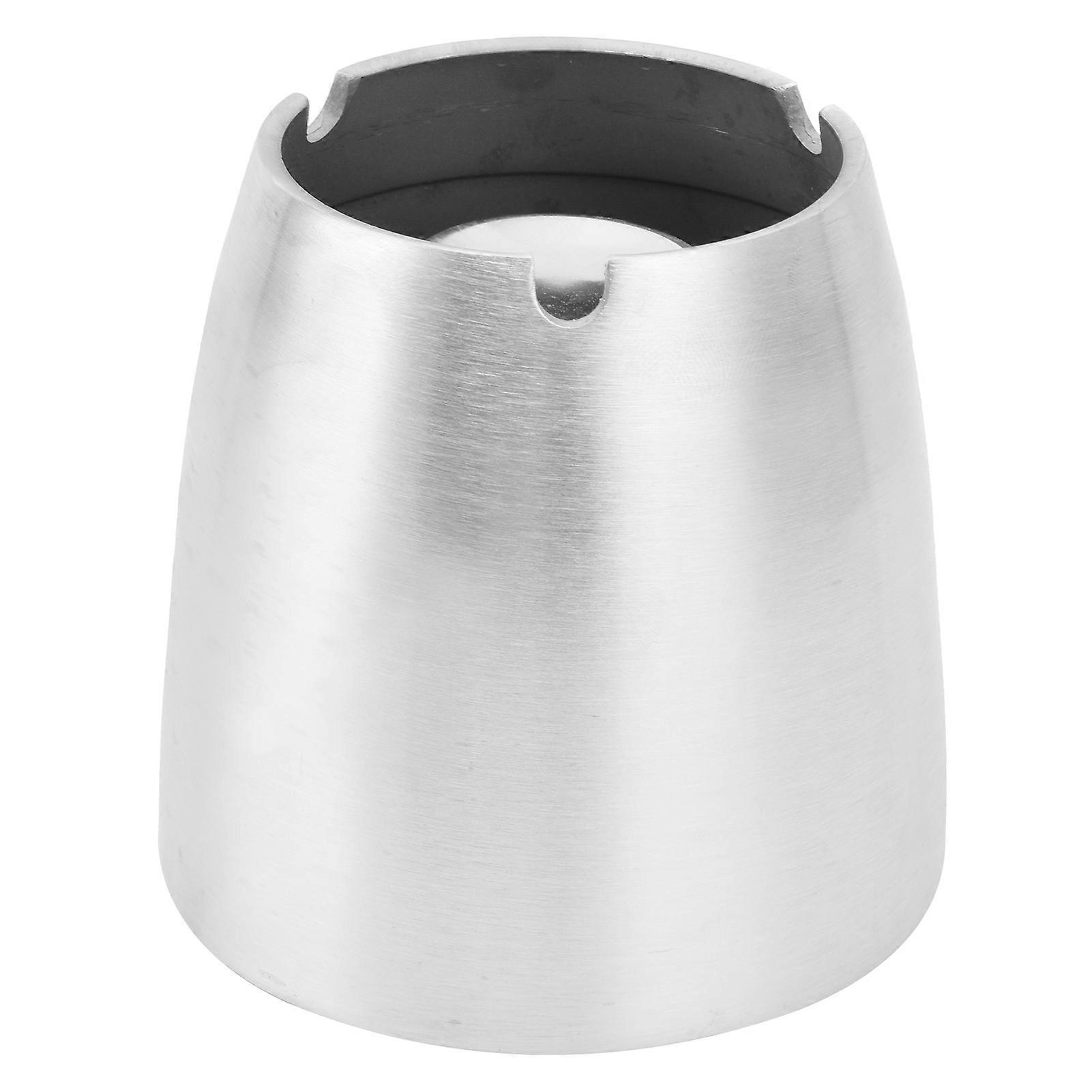 Smokeless Windproof Stainless Steel Ashtray