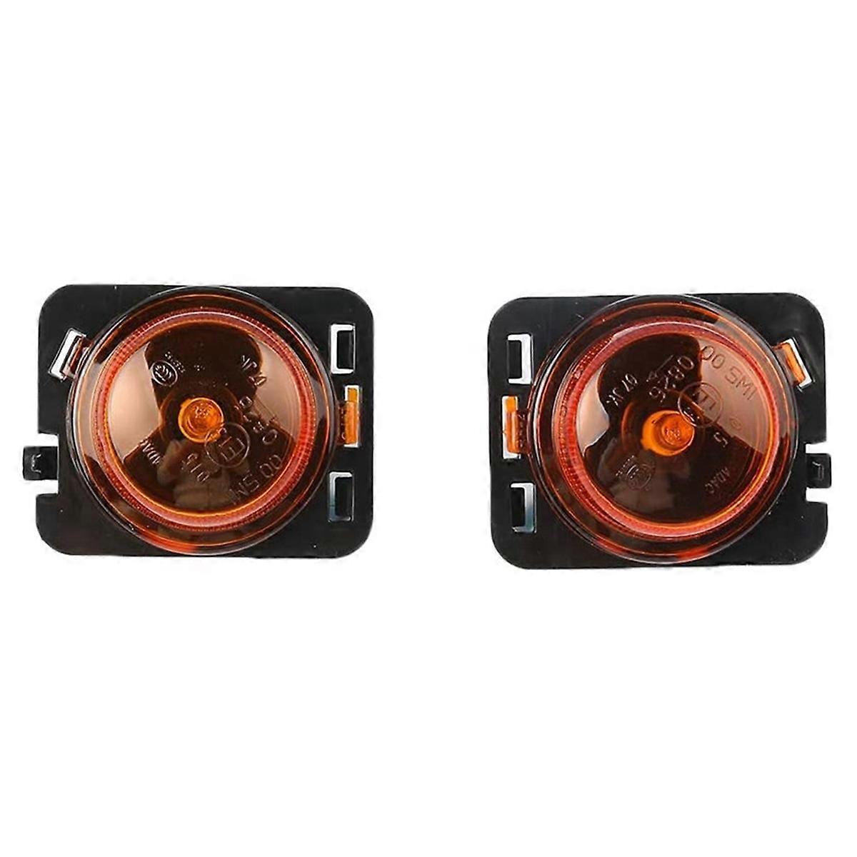 Car Side Marker Corner Turn Signals Side Front Turn Signals for JK 55078144AA 55078145AA