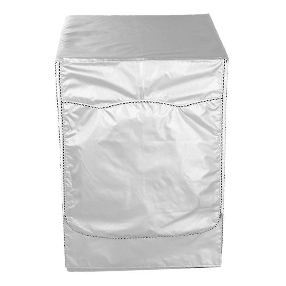 Universal Waterproof Sunscreen Washing Machine Dust Cover, Front Open