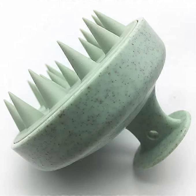 Eco-Friendly Scalp Massager Shampoo Brush for Deep Cleansing, Silicone Bristles, Ergonomic Design, Suitable for All Hair Types