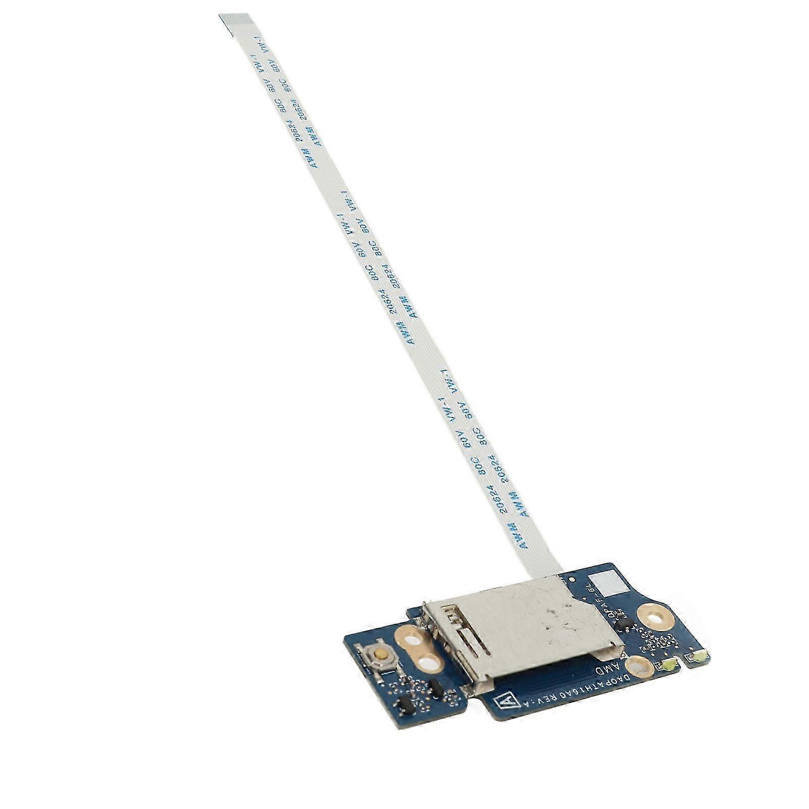 Laptop Power Button Board Replacement Switch Card Reader Board With Flex Cable For Hp 14s Fr Da0path16a0