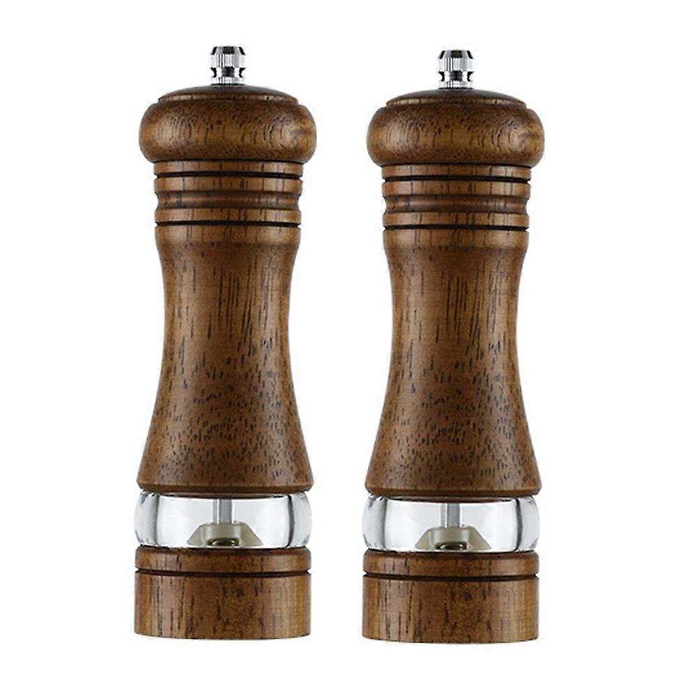 Salt and Pepper Mill Set, Manual Grinder