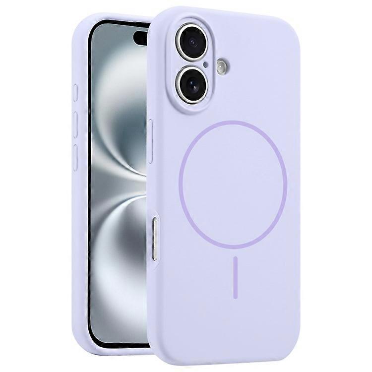 Compatible For iPhone 16 Case Compatible with MagSafe Silicone Shock Absorbing Phone Cover