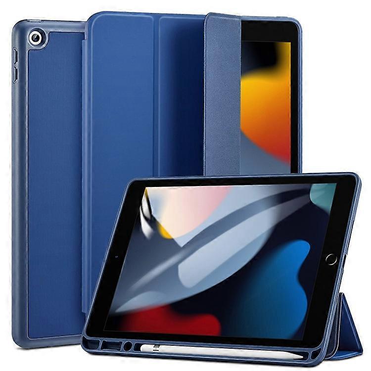 ESR Rebound Series Trifold Stand Smart Case Compatible For iPad 10.2 (2021)/(2020)/(2019), PU Leather+Soft TPU Back Shockproof Cov
