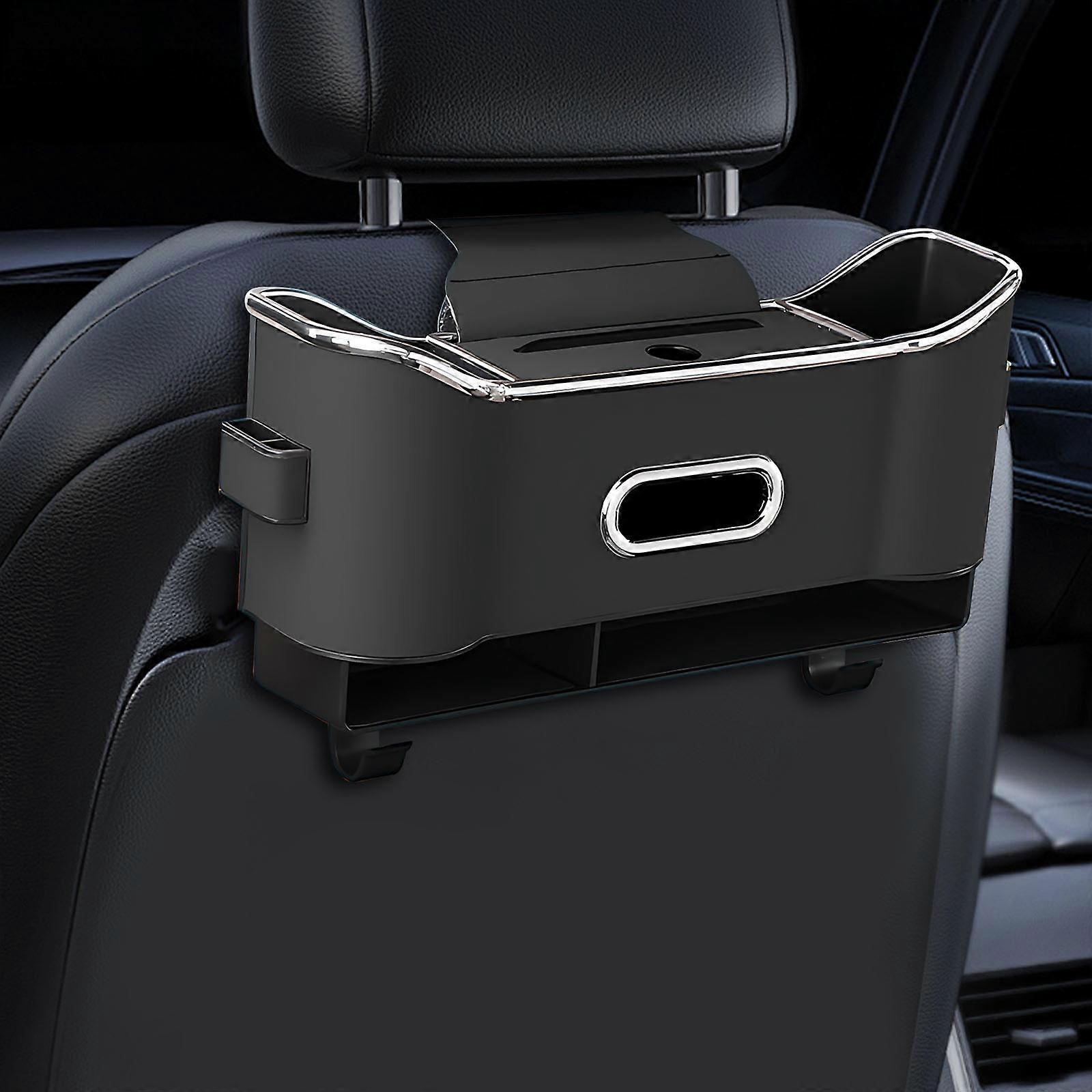 Car Seat Back OrganiserCup HolderTissue Box