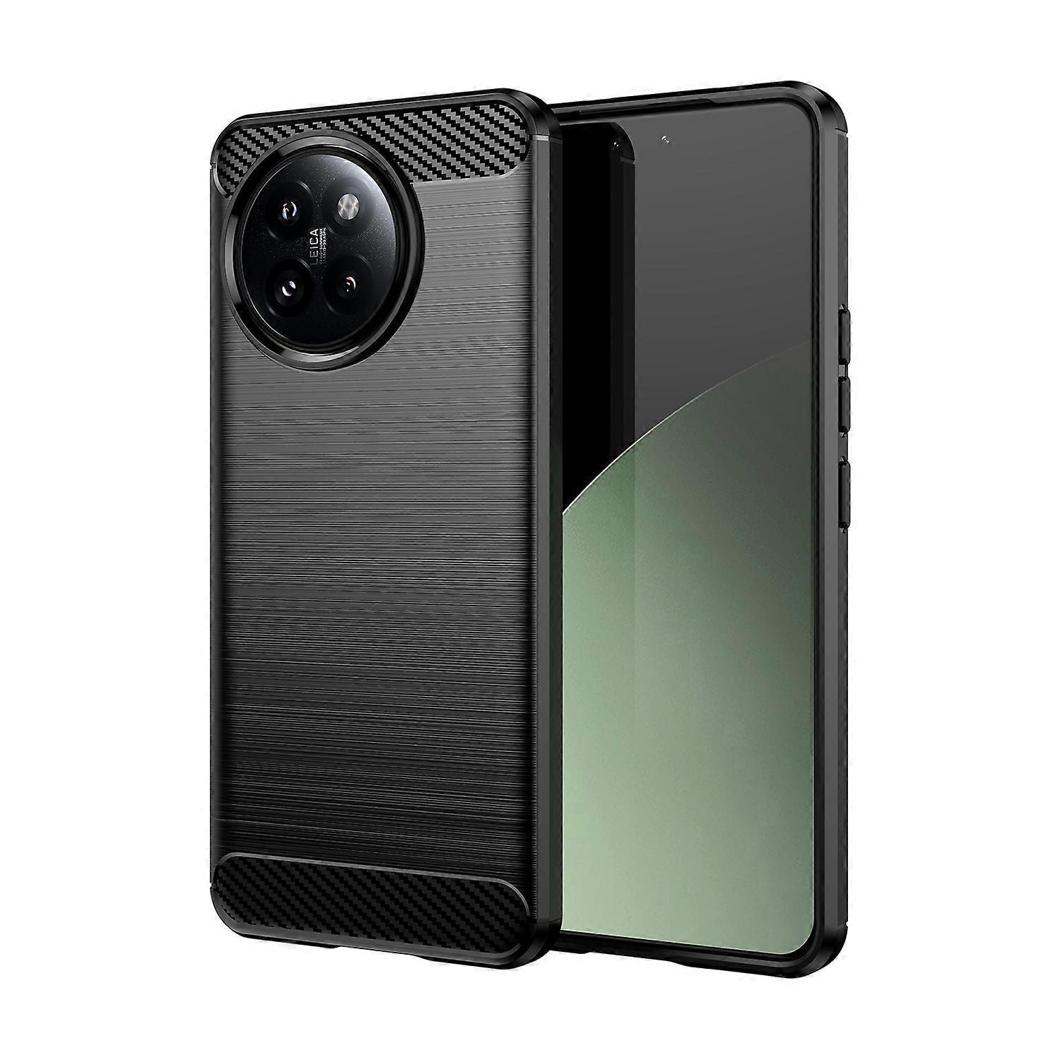 Carbon Fiber Brushed Texture TPU Phone Case