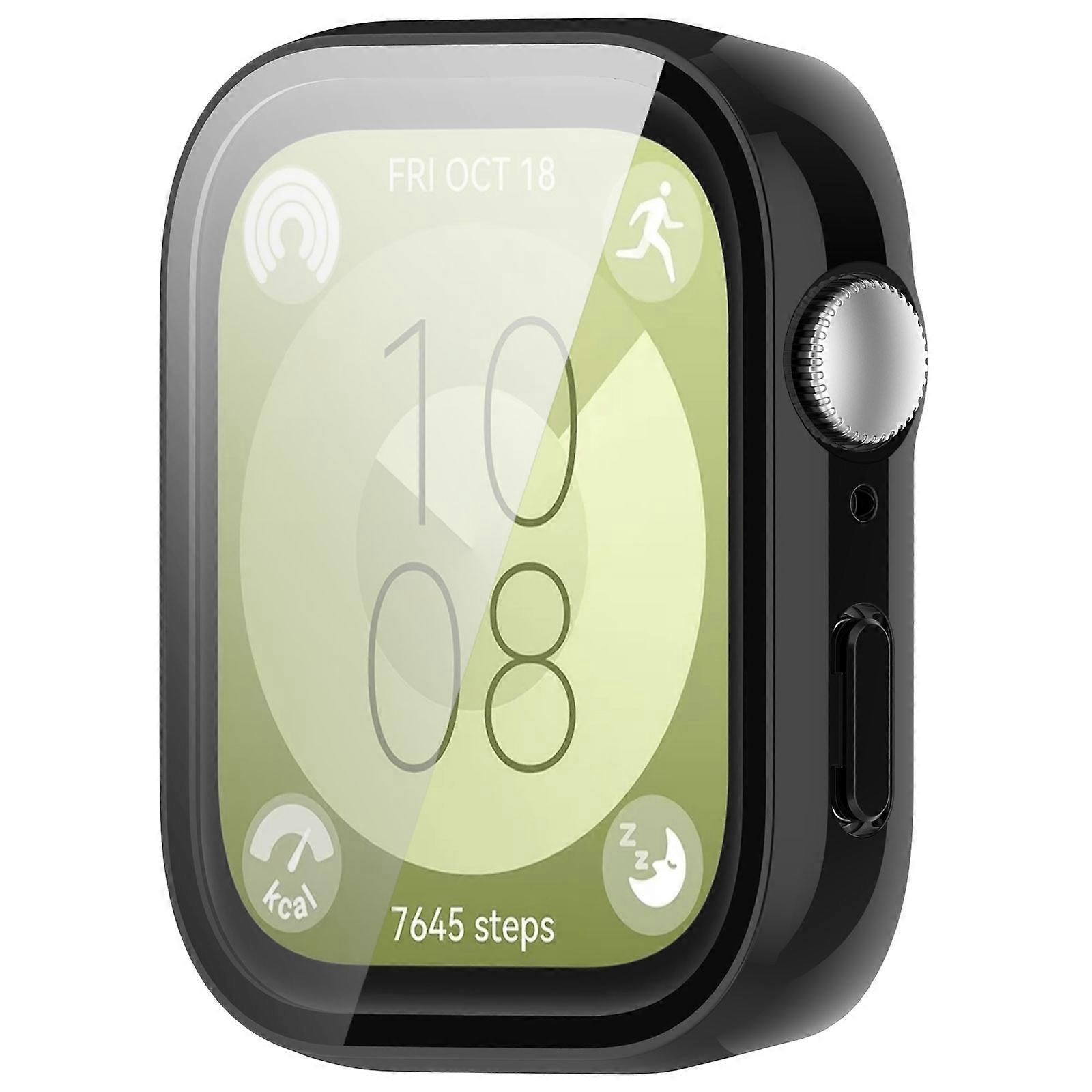 PC + Tempered Film Integrated Watch Protective Case