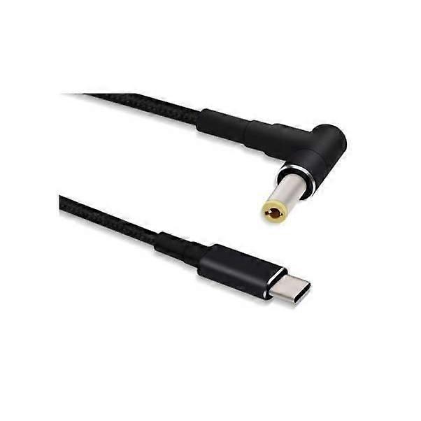 Cable USB-C - MICRO CONNECT - USBC-DC-5A-15V - 1,2 m - 15V 5A - Recto;