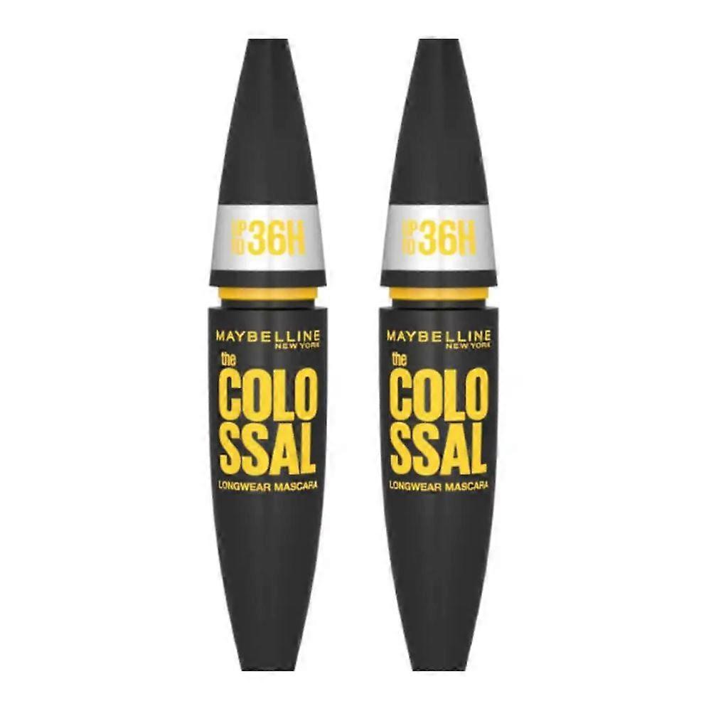 2 x tusz do rzęs Maybelline The Colossal Longwear 36HR 10.7ml - 01