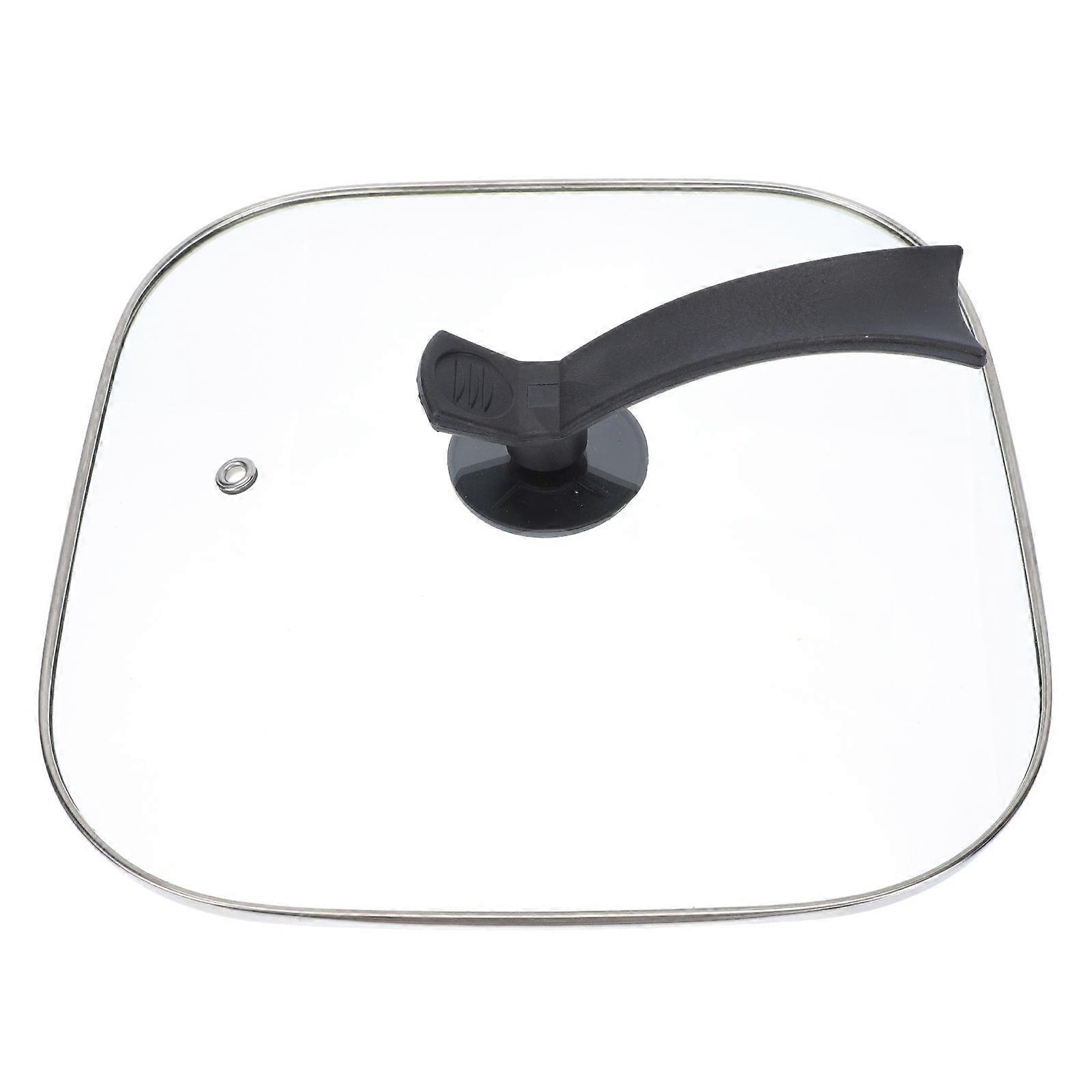 1PC Multi-functional Vertical Electric Square Heating Pot Cover Glass Cover